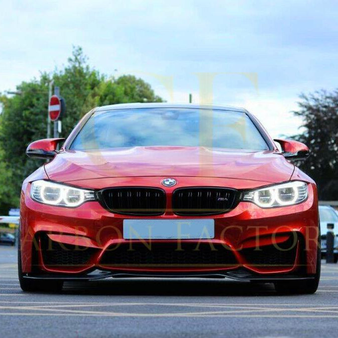 PSM Style Carbon Fibre Front Splitter for BMW F80 M3 F82 F83 M4 14-20 - Carbon Factory