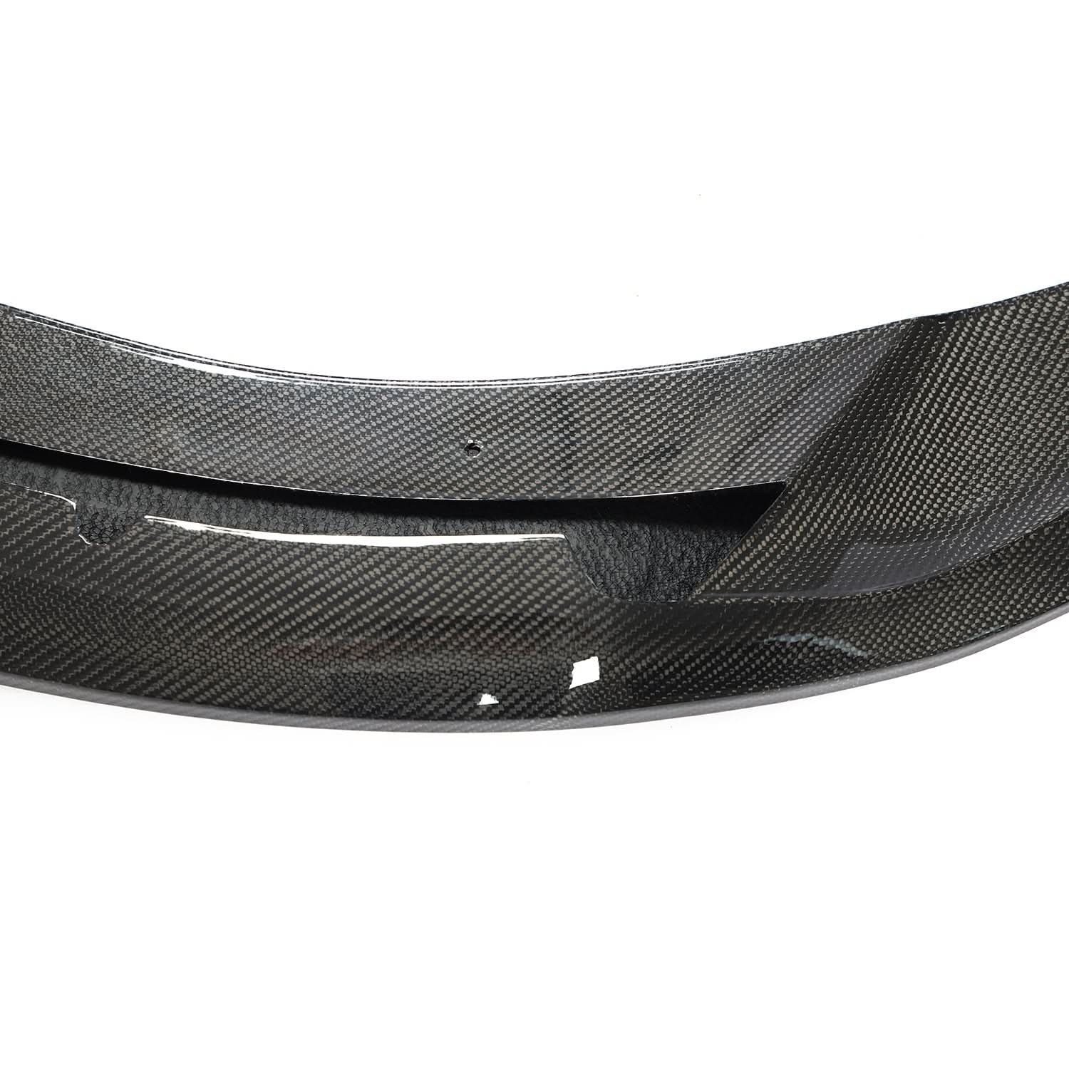 R Style Carbon Fibre Front Splitter for Audi B9.5 A5 S Line & S5 20-22 - Carbon Factory