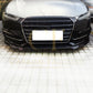 R Style Carbon Fibre Front Splitter for Audi C7.5 A6 S Line & S6 15-18 - Carbon Factory
