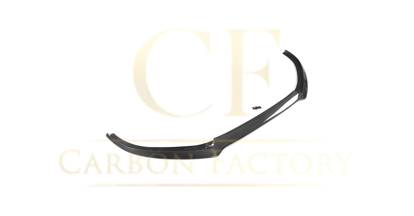 R Style Carbon Fibre Front Splitter for Audi C7.5 A6 S Line & S6 15-18 - Carbon Factory
