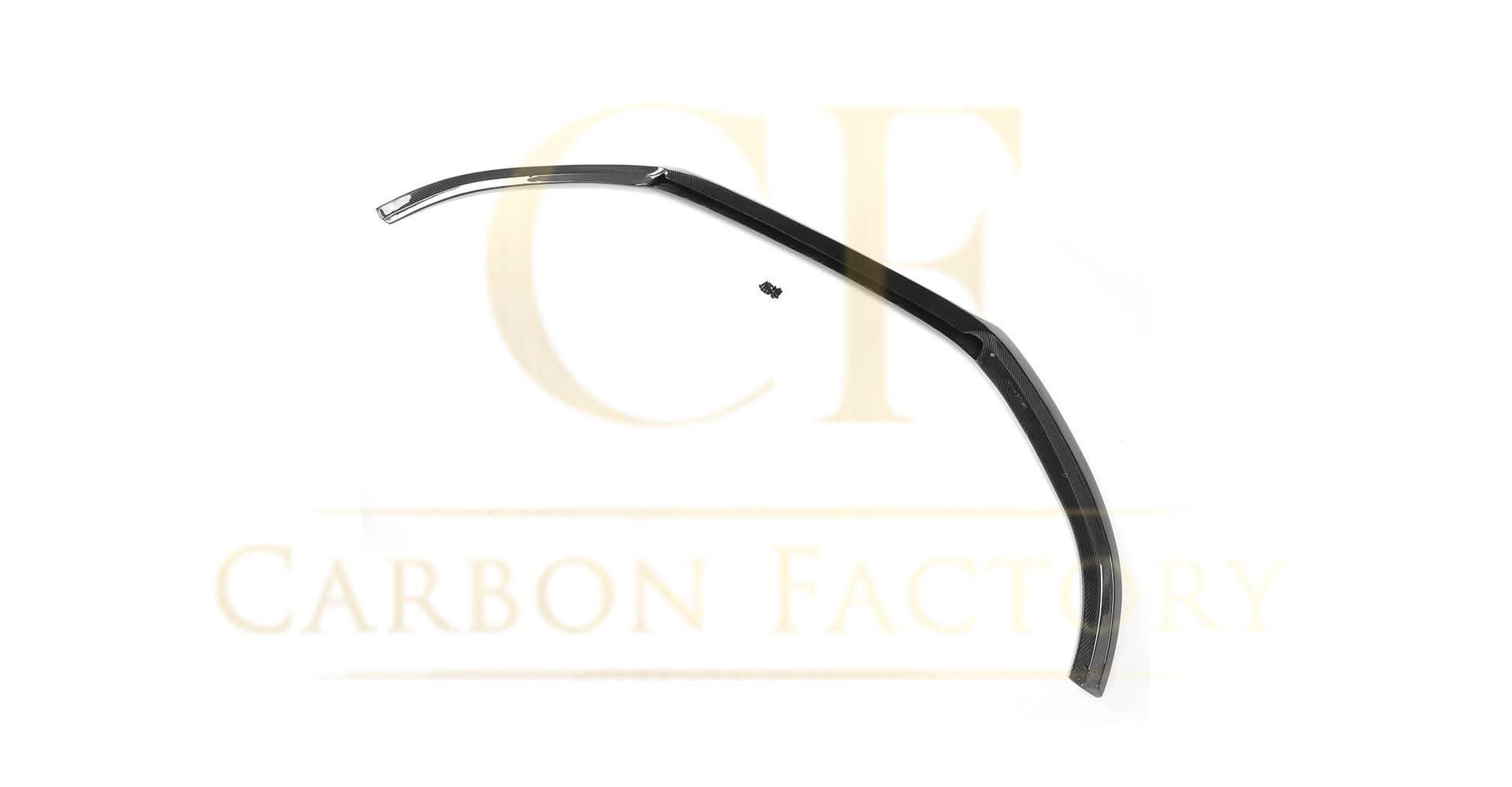 R Style Carbon Fibre Front Splitter for Audi C7.5 A6 S Line & S6 15-18 - Carbon Factory