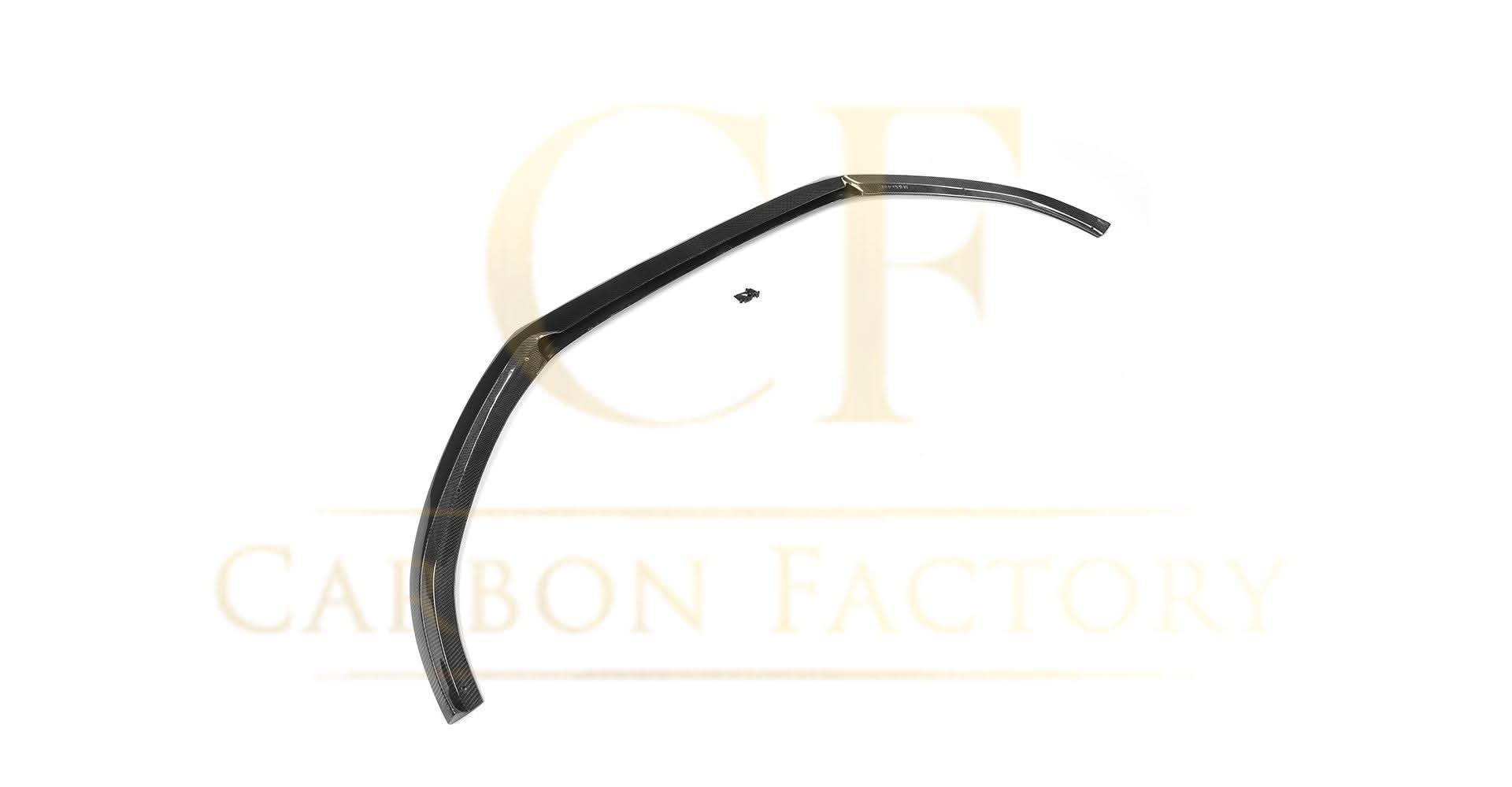 R Style Carbon Fibre Front Splitter for Audi C7.5 A6 S Line & S6 15-18 - Carbon Factory