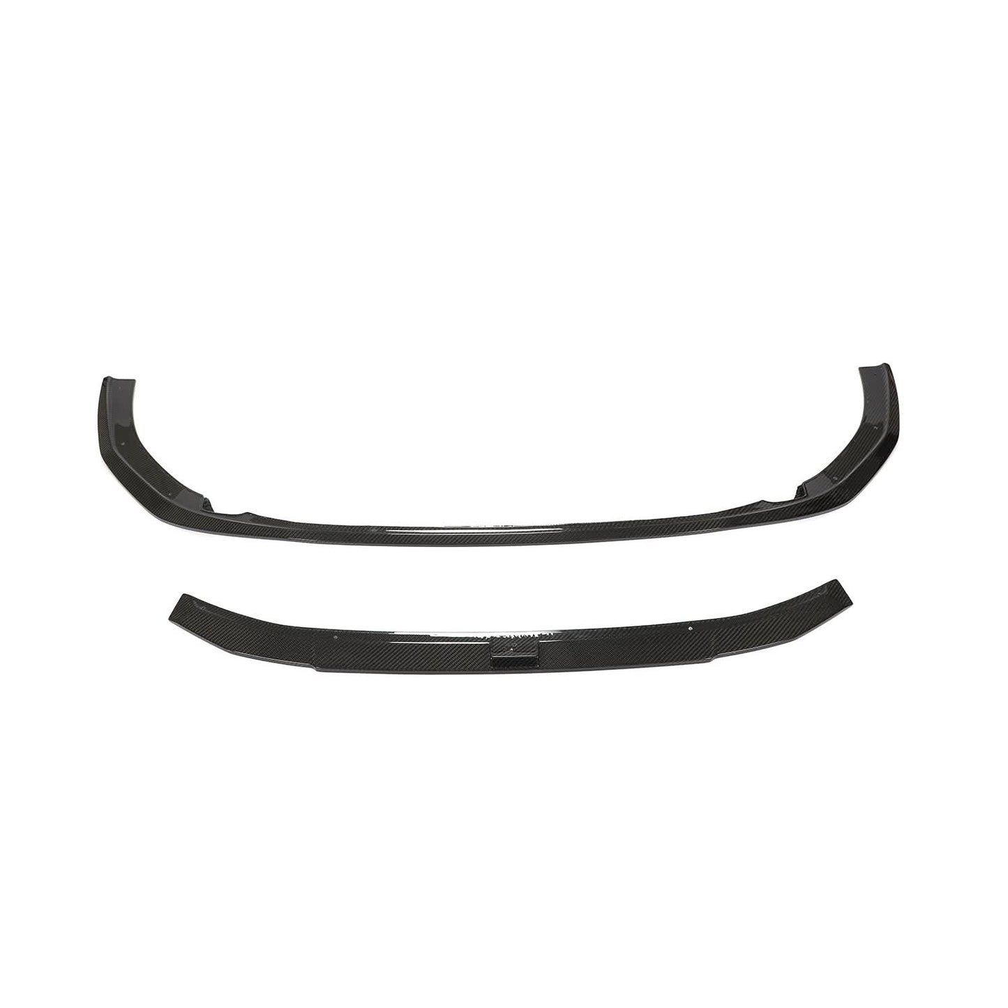 R Style Pre-Preg Carbon Fibre Front Splitter for Audi B9 RS4 18-20 - Carbon Factory