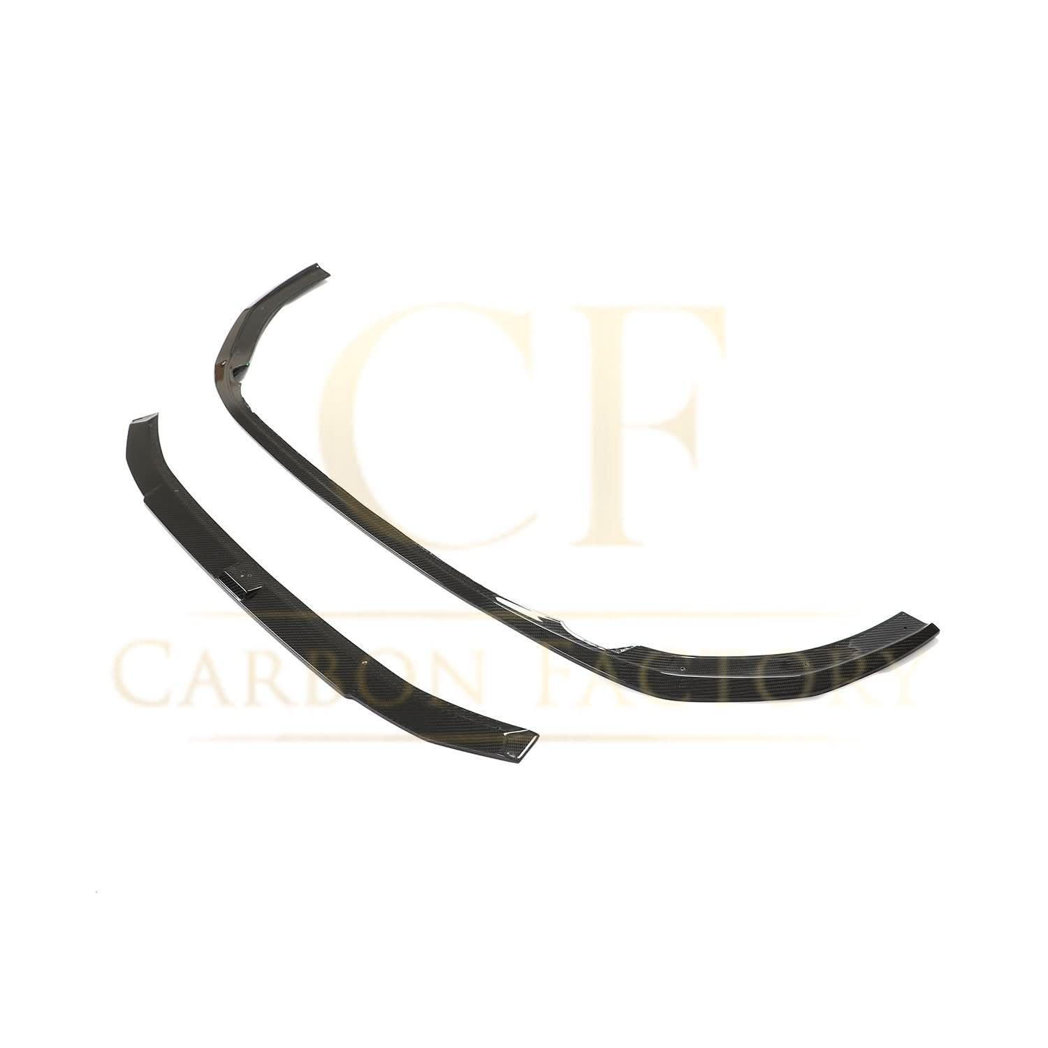 R Style Pre-Preg Carbon Fibre Front Splitter for Audi B9 RS4 18-20 - Carbon Factory