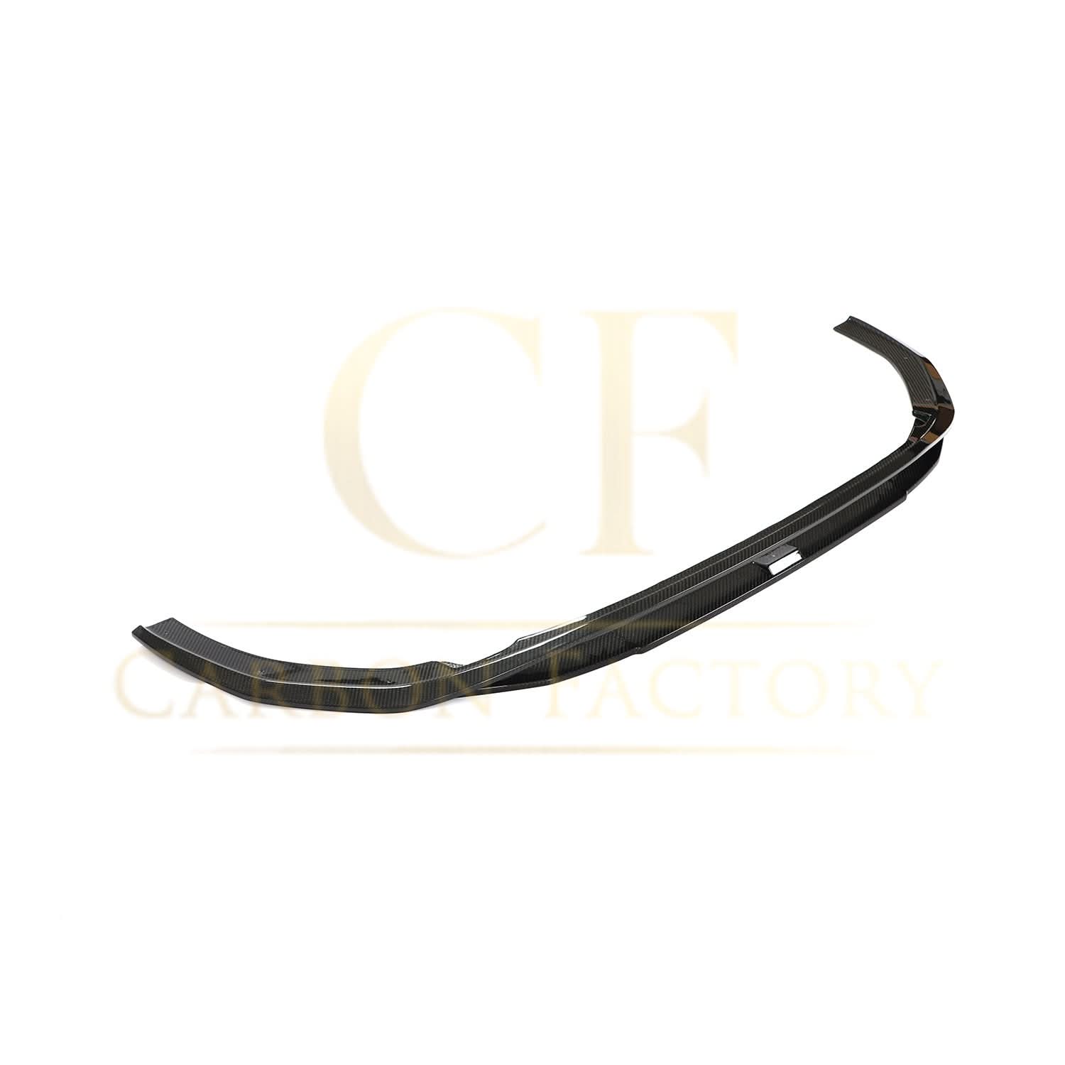 R Style Pre-Preg Carbon Fibre Front Splitter for Audi B9 RS4 18-20 - Carbon Factory