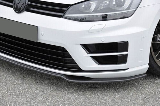 RG Style Carbon Fibre Front Splitter for VW Golf MK7 R 14-17 - Carbon Factory