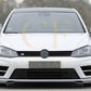 RG Style Carbon Fibre Front Splitter for VW Golf MK7 R 14-17 - Carbon Factory