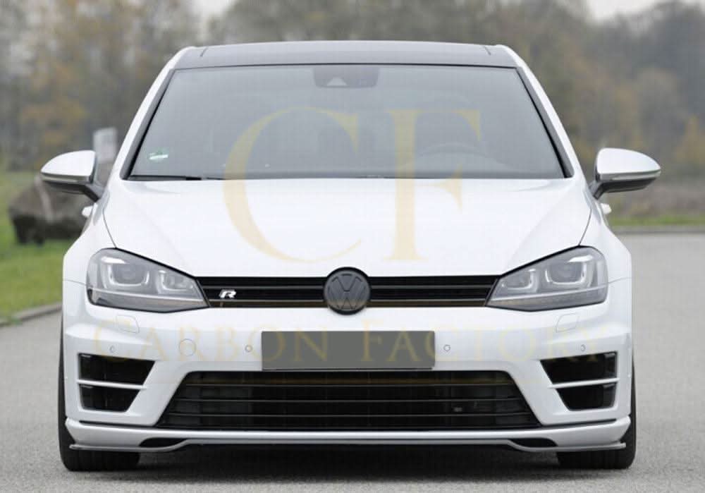 RG Style Carbon Fibre Front Splitter for VW Golf MK7 R 14-17 - Carbon Factory