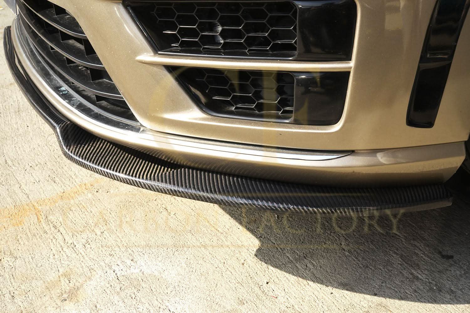 RG Style Carbon Fibre Front Splitter for VW Golf MK7 R 14-17 - Carbon Factory