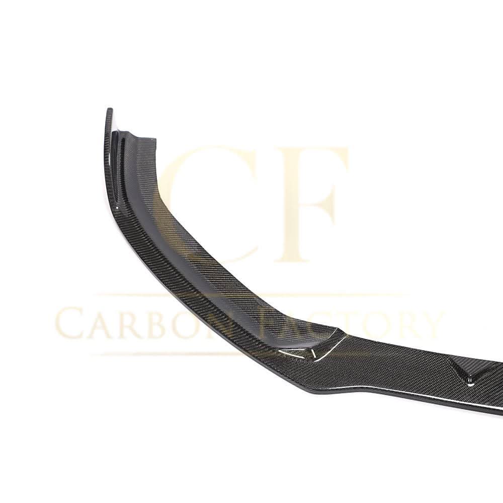 RS Style Carbon Fibre Front Splitter for Audi A3 Saloon S Line & S3 16-19 - Carbon Factory