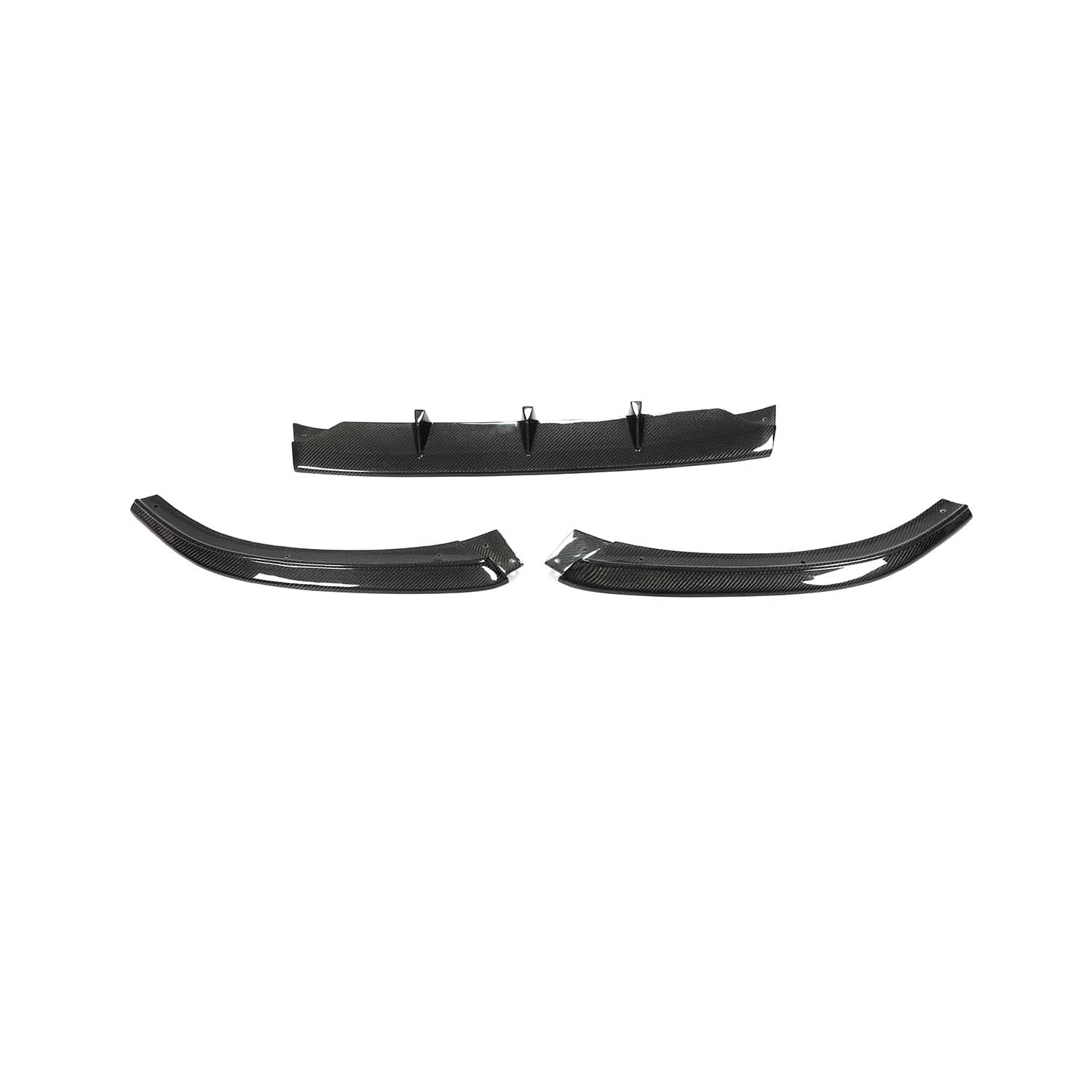 RZ Style Carbon Fibre Front Splitter for Audi B8.5 S5 A5 S Line 11-16 - Carbon Factory