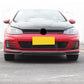 RZ Style Carbon Fibre Front Splitter for VW Golf MK7 GTI 14-17 - Carbon Factory