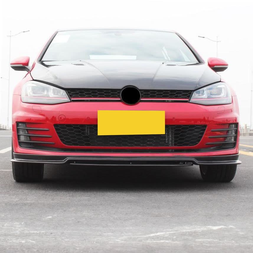 RZ Style Carbon Fibre Front Splitter for VW Golf MK7 GTI 14-17 - Carbon Factory