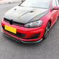 RZ Style Carbon Fibre Front Splitter for VW Golf MK7 GTI 14-17 - Carbon Factory