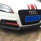 V Style Carbon Fibre Front Splitter for Audi 8J TT TTS MK2 07-14 - Carbon Factory