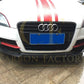 V Style Carbon Fibre Front Splitter for Audi 8J TT TTS MK2 07-14 - Carbon Factory
