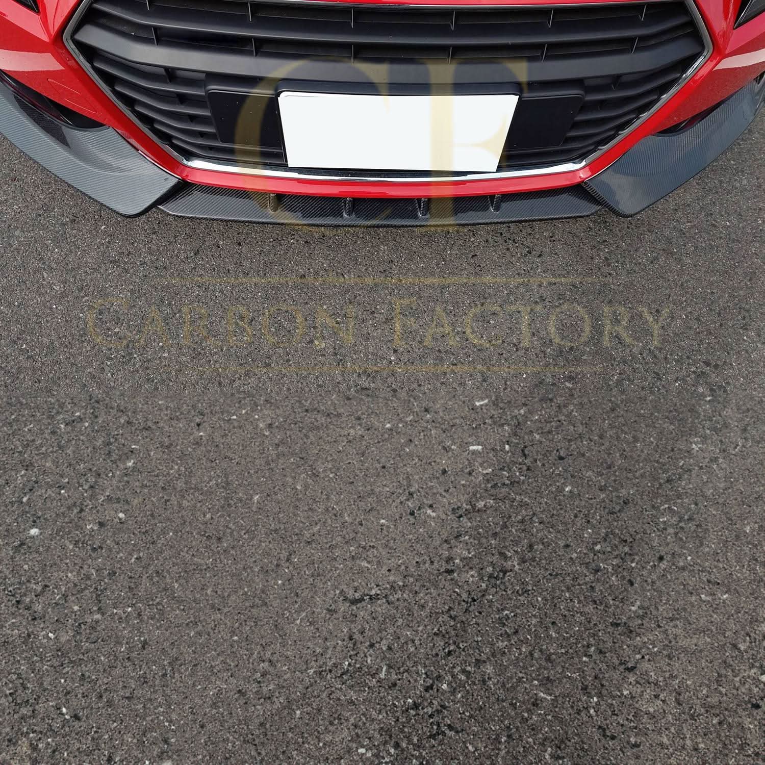 V Style Carbon Fibre Front Splitter for Audi 8S TT MK3 15-18 - Carbon Factory