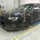 V Style Carbon Fibre Front Splitter for Audi B8.5 S5 A5 S Line 11-16 - Carbon Factory