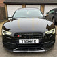 V Style Carbon Fibre Front Splitter for Audi B8.5 S5 A5 S Line 11-16 - Carbon Factory