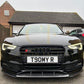 V Style Carbon Fibre Front Splitter for Audi B8.5 S5 A5 S Line 11-16 - Carbon Factory