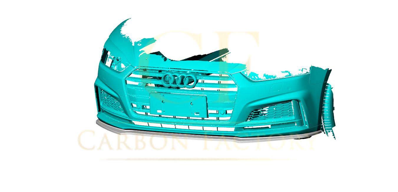 V Style Carbon Fibre Front Splitter for Audi B9 A5 S Line & S5 17-19 - Carbon Factory