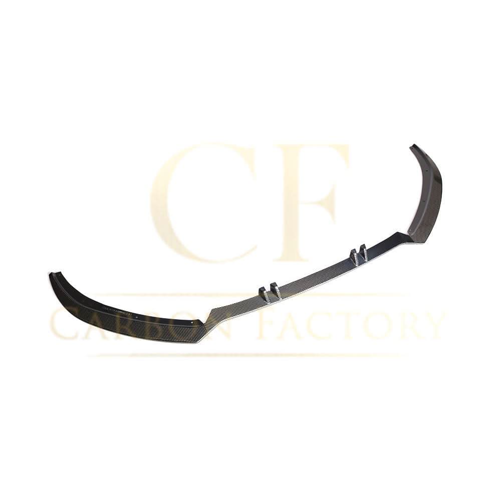 V Style Carbon Fibre Front Splitter for Audi C7.5 A6 S Line & S6 15-18 - Carbon Factory