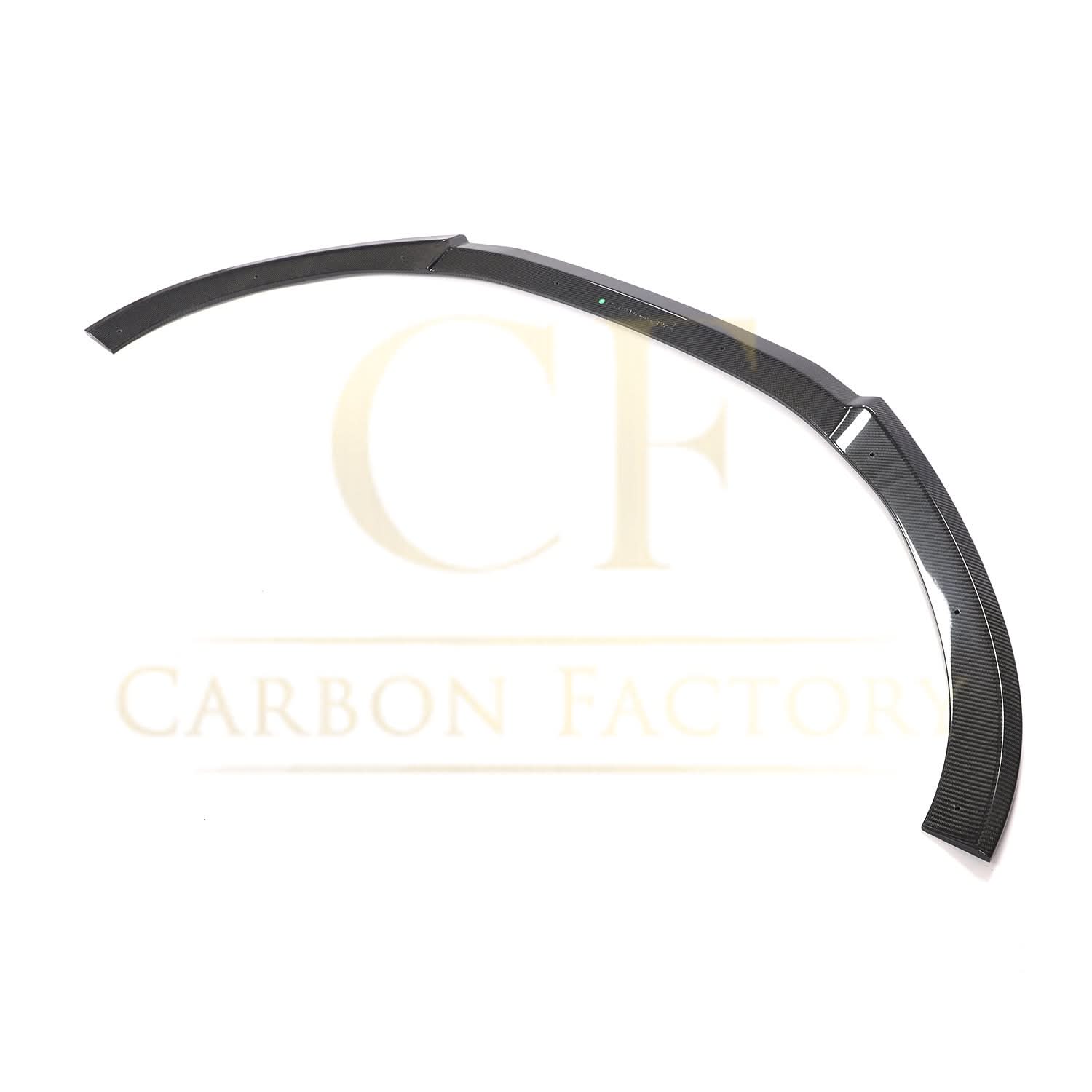 V Style Carbon Fibre Front Splitter for Audi C7 RS6 13-18 - Carbon Factory