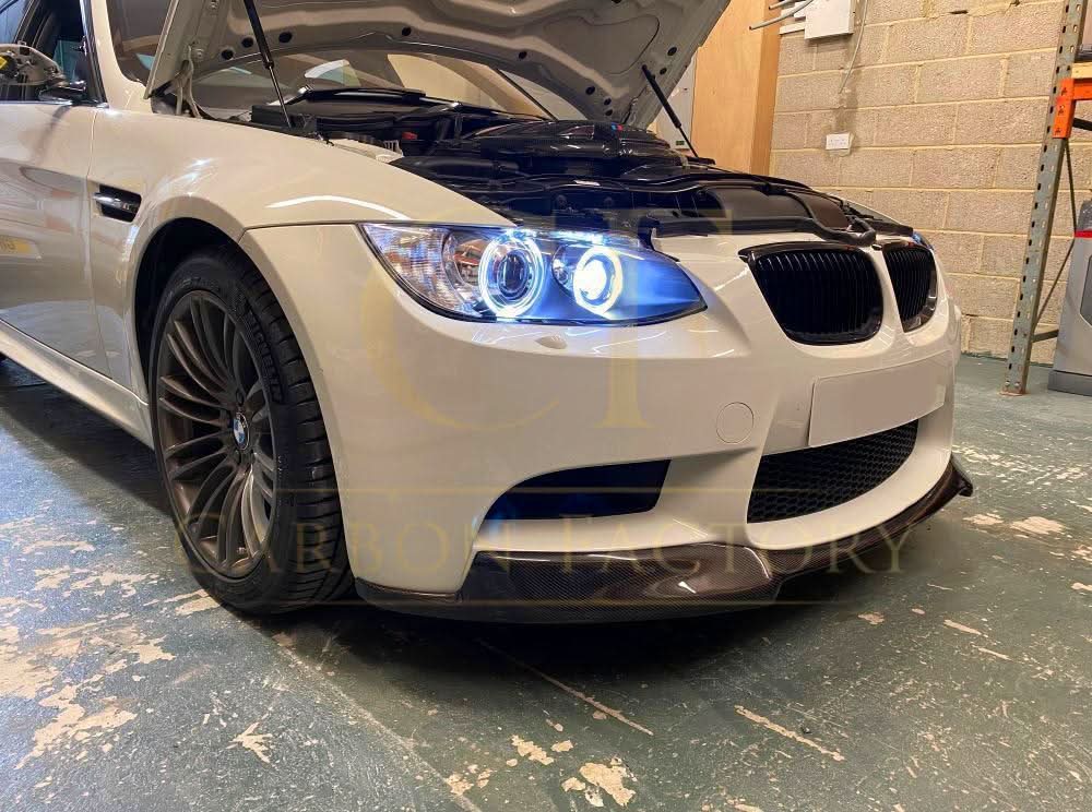 V Style Carbon Fibre Front Splitter for BMW E90 E92 E93 M3 07-13 - Carbon Factory