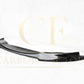 V Style Carbon Fibre Front Splitter for BMW E90 E92 E93 M3 07-13 - Carbon Factory