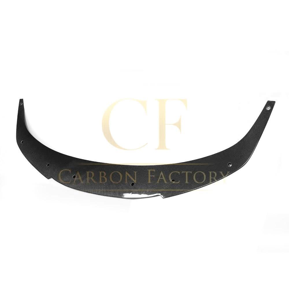 V Style carbon fiber front splitter for BMW F06 F12 F13 6 Series 2011-2018, enhances aerodynamics and sporty look.