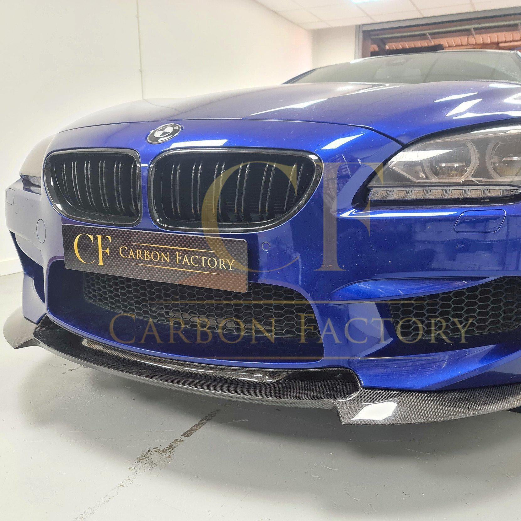 V Style Carbon Fibre Front Splitter for BMW F06 F12 F13 M6 11-18 - Carbon Factory