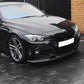 V Style Carbon Fibre Front Splitter for BMW F30 F31 3 Series M Sport 12-19 - Carbon Factory