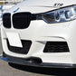 V Style Carbon Fibre Front Splitter for BMW F30 F31 3 Series M Sport 12-19 - Carbon Factory