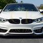 V Style Carbon Fibre Front Splitter for BMW F80 M3 F82 F83 M4 14-20 - Carbon Factory
