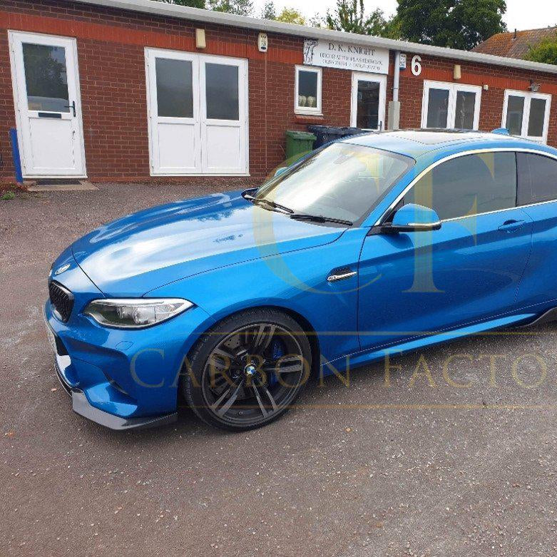 V Style Carbon Fibre Front Splitter for BMW F87 M2 OG 16-18 - Carbon Factory