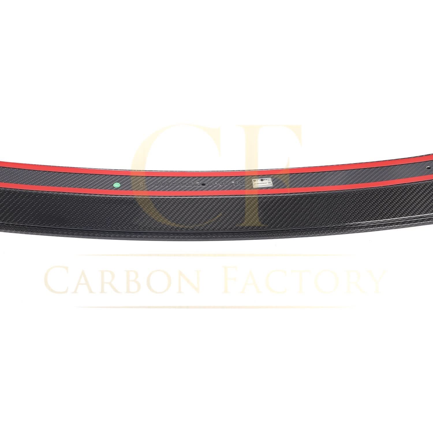 V Style Carbon Fibre Front Splitter for BMW F90 M5 LCI 21-24 - Carbon Factory