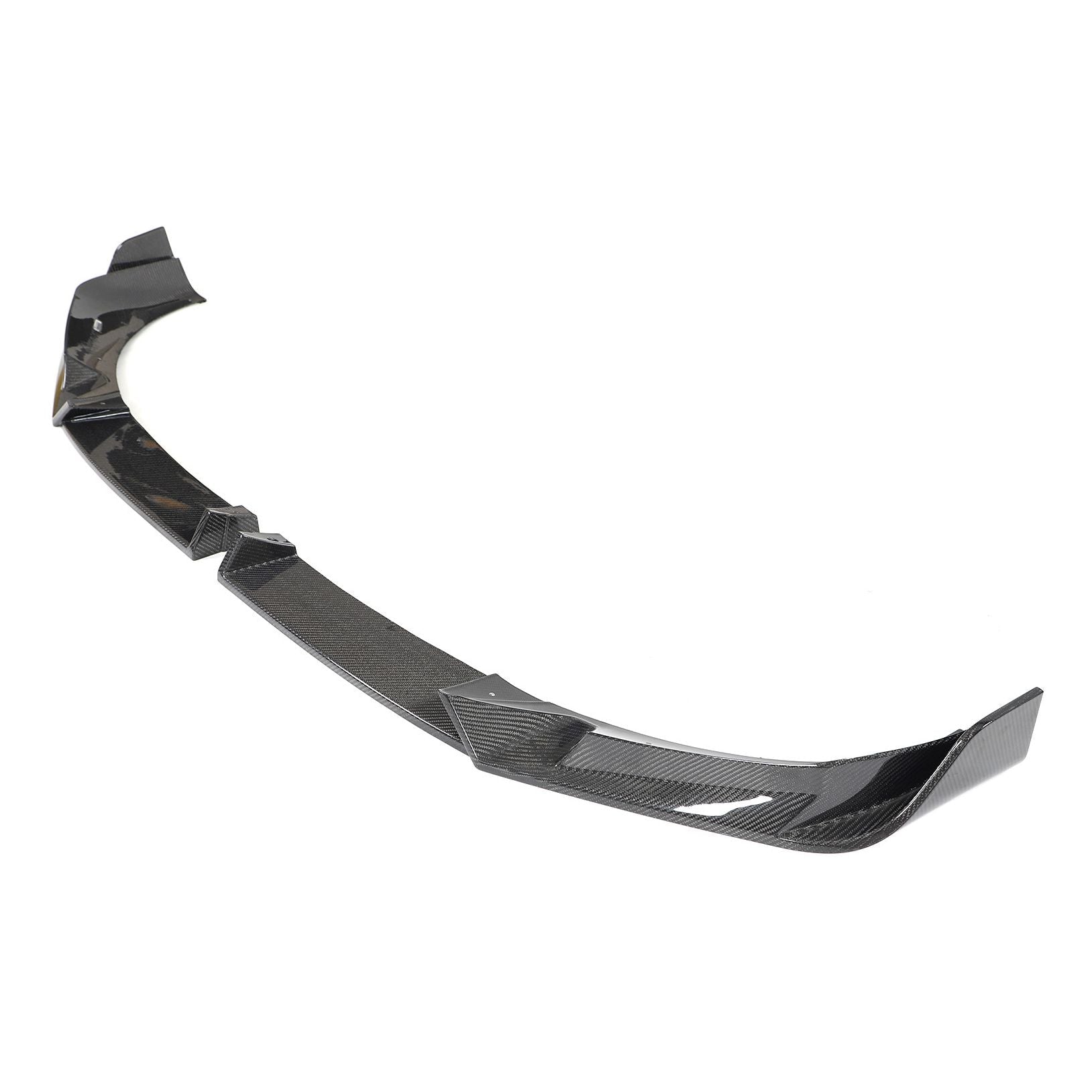 V Style Carbon Fibre Front Splitter for BMW G01 X3 G02 X4 G08 IX3 19-21 - Carbon Factory