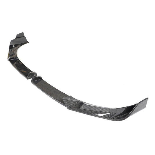 V Style Carbon Fibre Front Splitter for BMW G01 X3 G02 X4 G08 IX3 19-21 - Carbon Factory