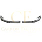 V Style Carbon Fibre Front Splitter for BMW G01 X3 G02 X4 G08 IX3 19-21 - Carbon Factory