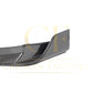 V Style Carbon Fibre Front Splitter for BMW G01 X3 G02 X4 G08 IX3 19-21 - Carbon Factory