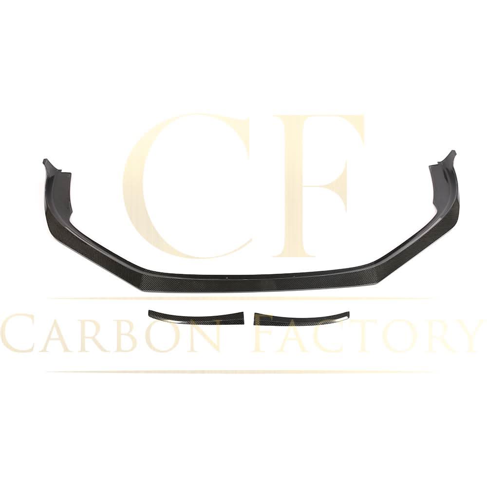 V Style Carbon Fibre Front Splitter for Porsche Boxster & Cayman 718 16-21 - Carbon Factory