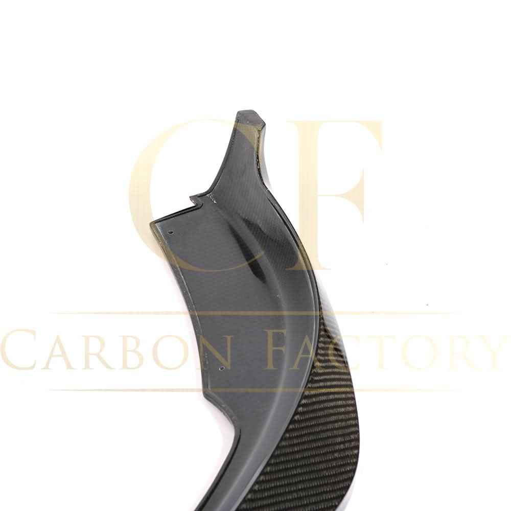 V Style Carbon Fibre Front Splitter for Porsche Boxster & Cayman 718 16-21 - Carbon Factory