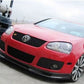 V Style Carbon Fibre Front Splitter for VW Golf MK5 GTI 04-09 - Carbon Factory