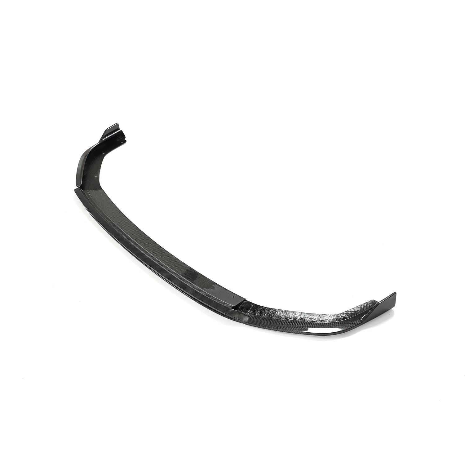 V Style Carbon Fibre Front Splitter for VW Polo MK6 GTI 17-20 - Carbon Factory