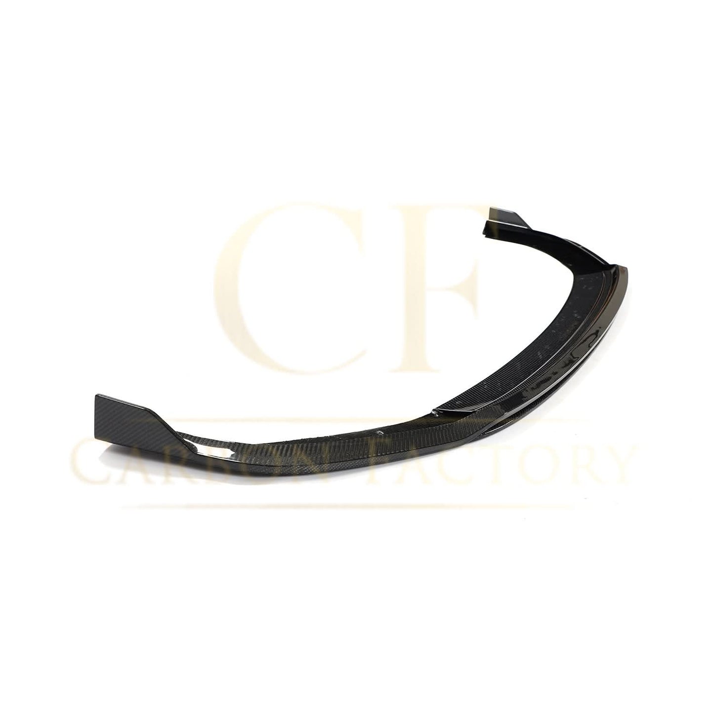 V Style Carbon Fibre Front Splitter for VW Polo MK6 GTI 17-20 - Carbon Factory