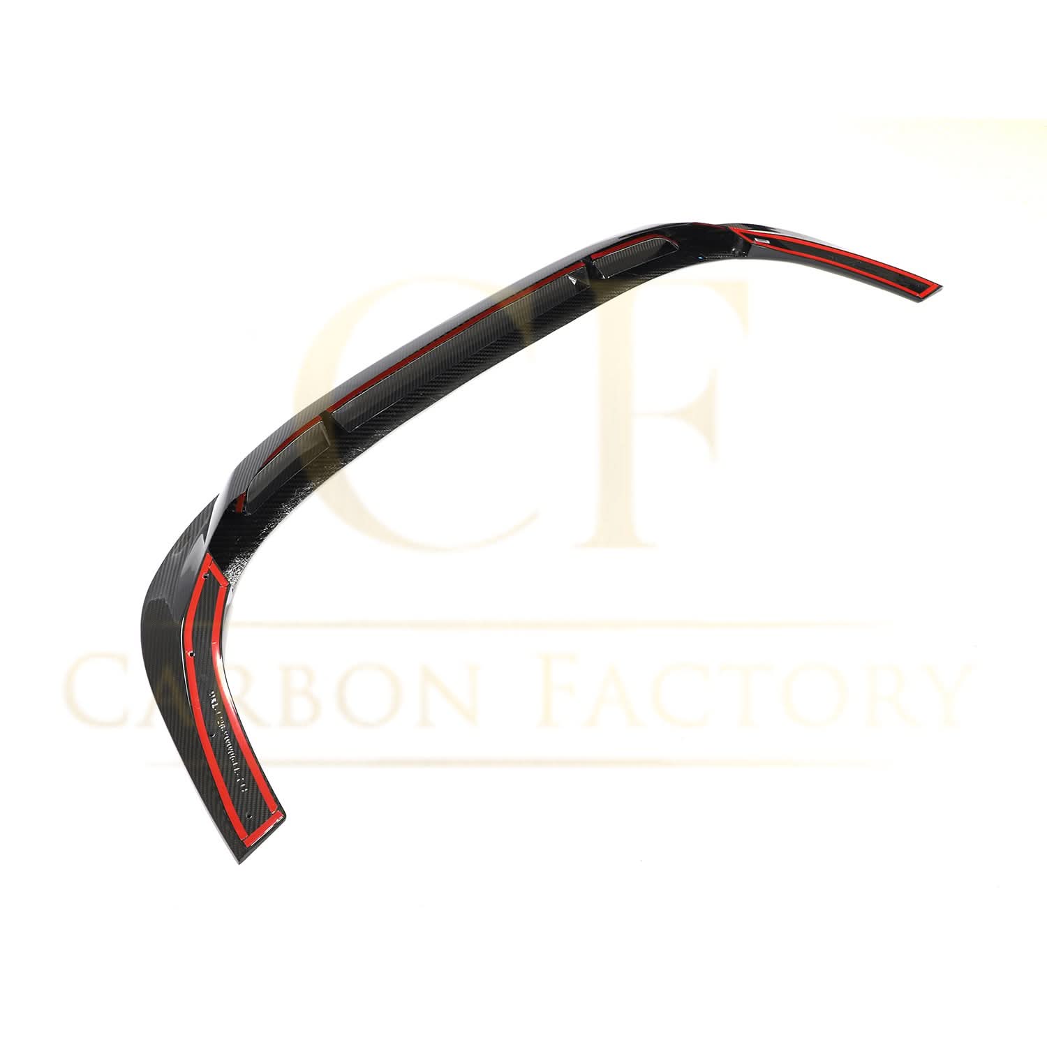 V Style Pre-Preg Carbon Fibre Front Splitter for Audi 8Y RS3 Saloon 21-23 - Carbon Factory