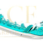 V Style Pre-Preg Carbon Fibre Front Splitter for Audi 8Y RS3 Saloon 21-23 - Carbon Factory