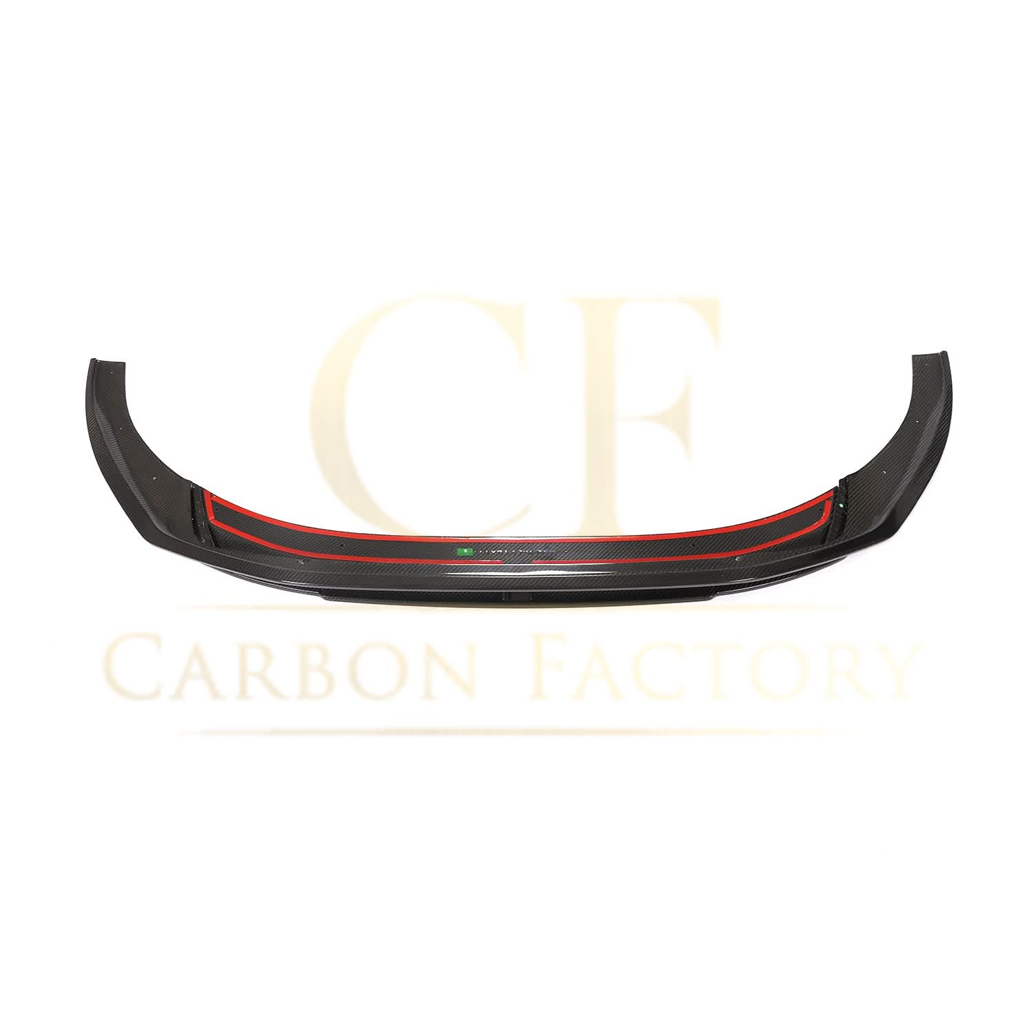 V Style Pre-Preg Carbon Fibre Front Splitter for Audi B9.5 A5 S Line & S5 20-22 - Carbon Factory