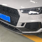 V Style Pre-Preg Carbon Fibre Front Splitter for Audi B9 RS4 18-20 - Carbon Factory