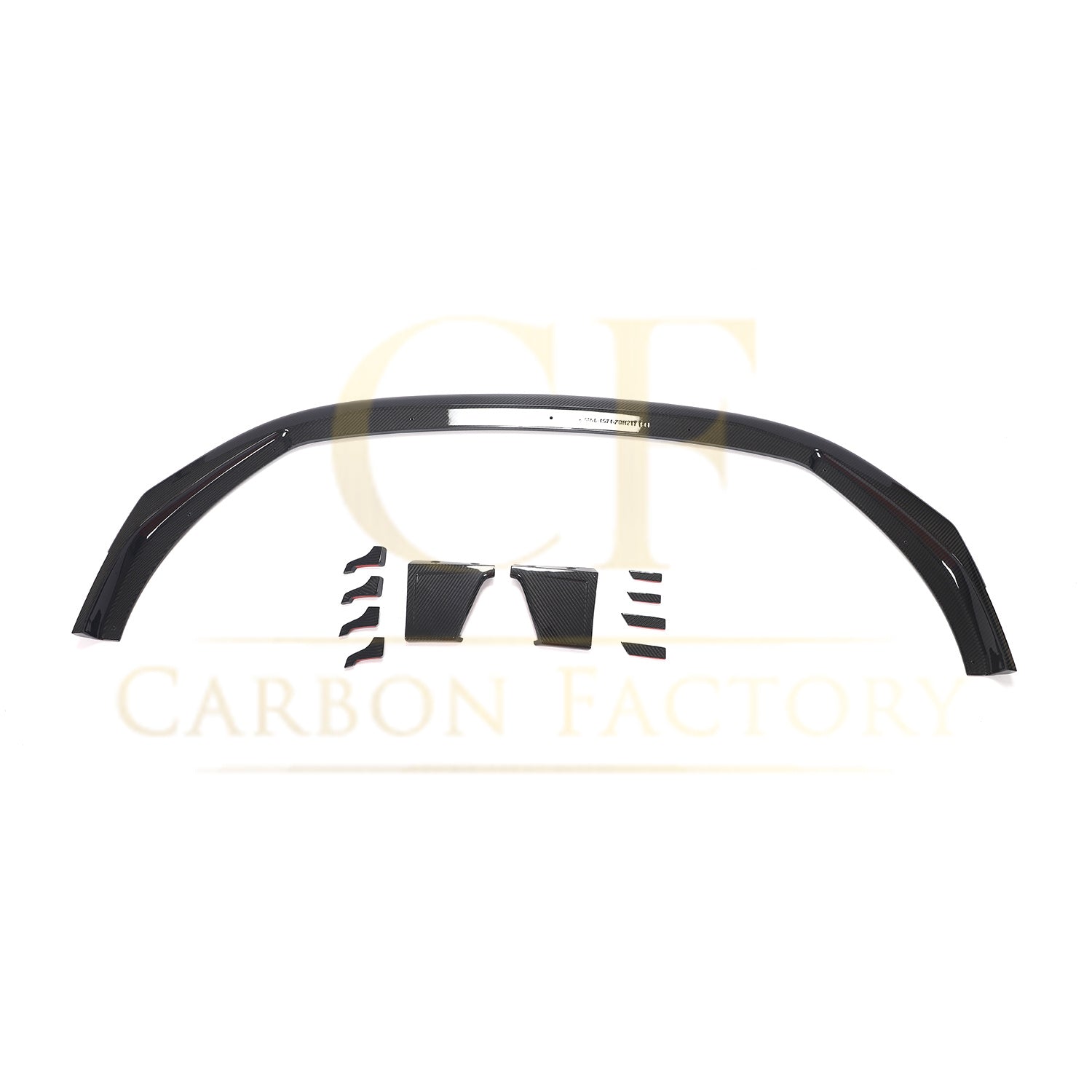 V Style Pre-Preg Carbon Fibre Front Splitter for Audi B9 RS4 18-20 - Carbon Factory